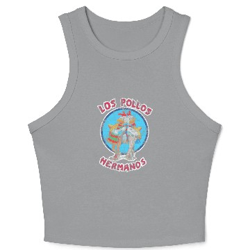 Discover LOS POLLOS HERMANOS Crop Tank Top