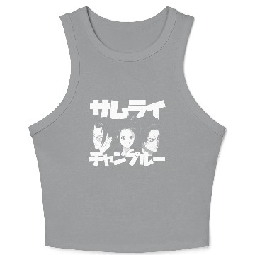 Discover Beatbox Bandits (white) - Samurai Champloo - Crop Tank Top