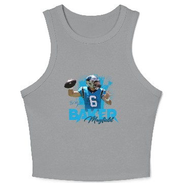 Discover Baker Mayfield - Baker Mayfield Carolina Panthers - Crop Tank Top