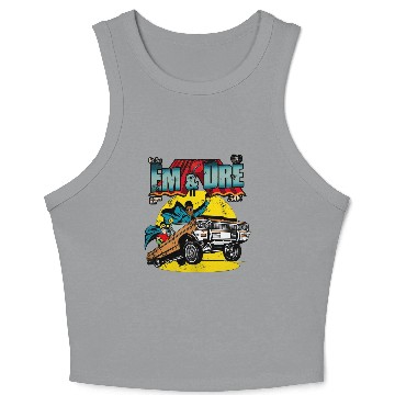 Discover Eminem and Dr Dre Unisex Retro Crop Tank Top
