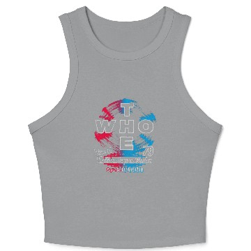 Discover The Who Crop Tank Top: Long Live Rock '79