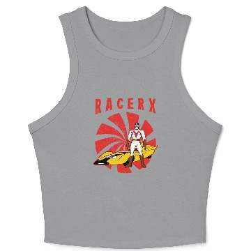 Discover Retro Racer X - Speed Racer - Crop Tank Top