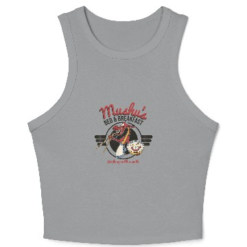 Discover Disney Mulan Mushu'S Bed Breakfast Poster Crop Tank Top