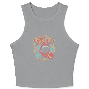 Discover The Rolling Stones Some Girls Keith Richards Crop Tank Top
