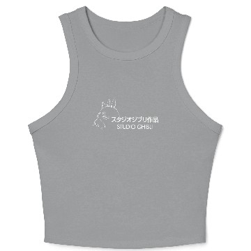 Discover Studio Ghibli Crop Tank Top