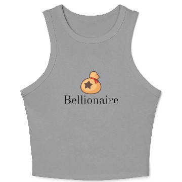 Discover Animal Crossing Bellionaire Crop Tank Top