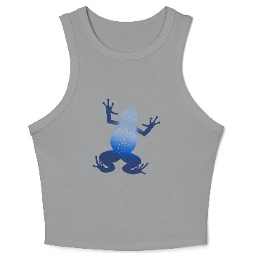 Discover Poison Dart Frog Crop Tank Top