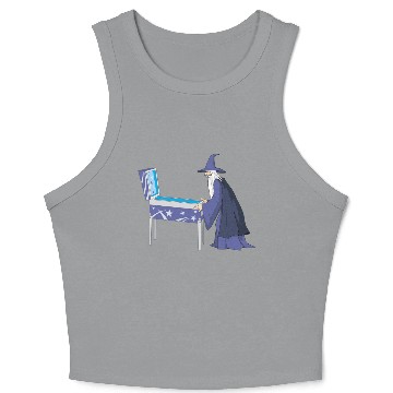Discover Pinball Wizard Crop Tank Top