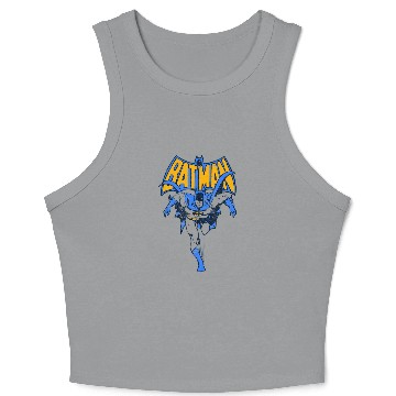 Discover Batman Vintage Run Crop Tank Top