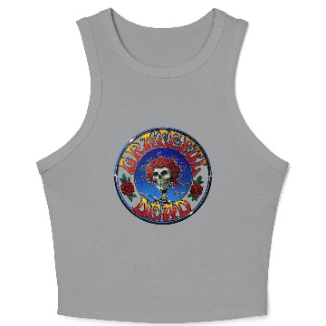 Discover Black The Grateful Dead Bertha Circle Official Crop Tank Top Crop Tank Top