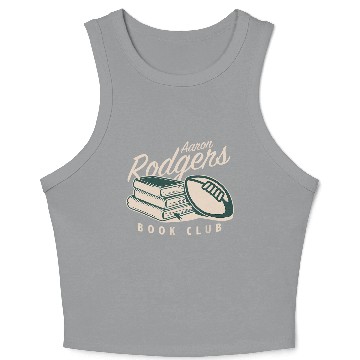 Discover Aaron Rodgers Book Club Crop Tank Top