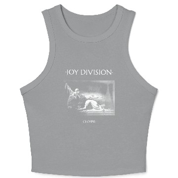 Discover Joy Division Closer Rock Band Crop Tank Top