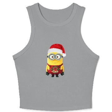 Discover Minion Christmas Classic Crop Tank Top