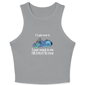 Discover I'll Get Over It I Just Need To Be Dramatic First Baseball Jerseys/Baseball Jerseys,Disney Stitch Baseball Jerseys,Stitch Baseball Jerseys Crop Tank Top