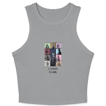 Discover Caitlin Clark Eras Tour 3D Crop Tank Top