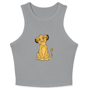 Discover Disney Lion King Simba Cosplay Hawaiians Crop Tank Top