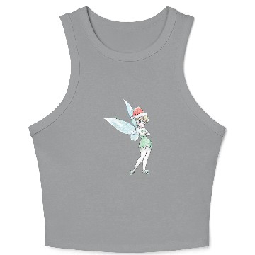 Discover Disneys Peter Pan Tinker Bell Holiday Crop Tank Top