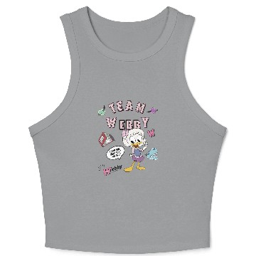 Discover Disney DuckTales Team Webby Collage Baseball Jerseys Crop Tank Top