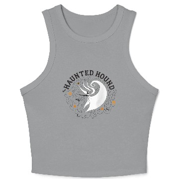 Discover Disneyss Nightmare Before Christmas Halloween Zero Haunted Crop Tank Top