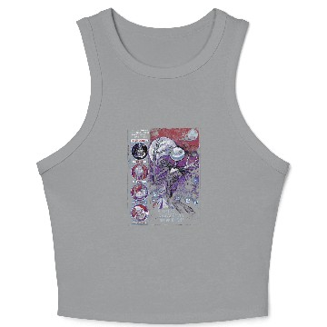 Discover Disneyss The Nightmare Before Christmas Comic Cover Crop Tank Top