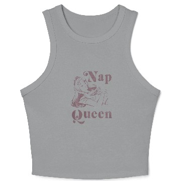 Discover Disneys sleeping beauty aurora nap queen sweat Crop Tank Top