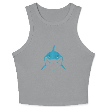 Discover Disneys and Pixars Finding Nemo Bruce Shark Premium Baseball Jerseys Crop Tank Top
