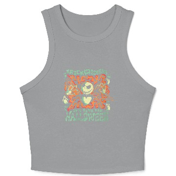Discover Disneyss The Nightmare Before Christmas Jack Trick Or Scream Crop Tank Top