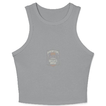 Discover Disneyss Hocus Pocus Sanderson Sisters Witch Brew Retro Logo Crop Tank Top