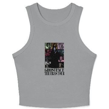 Discover Ghostface Scream Eras Tour Crop Tank Top