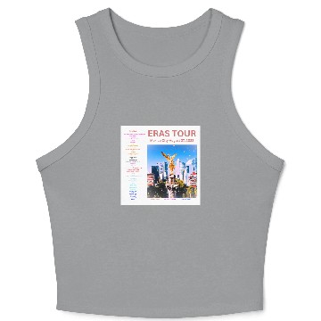 Discover Eras Tour Setlist - Mexico City Night 4 Crop Tank Top