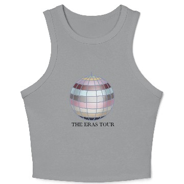 Discover Eras Tour Disco Ball Crop Tank Top