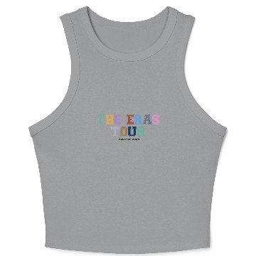 Discover Eras Tour Sticker Houston Crop Tank Top