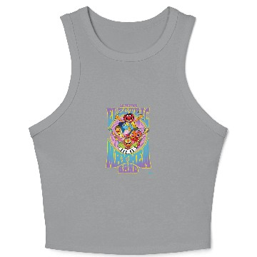Discover Disney The Muppets Dr Teeths Electric Mayhem Band Baseball Jerseys Crop Tank Top