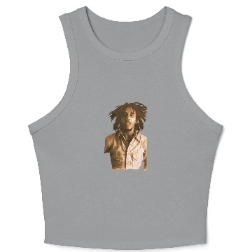 Discover Legend Bob Marley Vintage Crop Tank Top