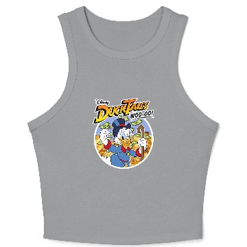 Discover Disney DuckTales Classic Uncle Scrooge Woo oo Baseball Jerseys Crop Tank Top