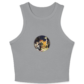 Discover Disney Bambi Circle Crop Tank Top