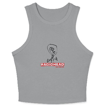 Discover Radiohead The Bends Unisex Size Crop Tank Top