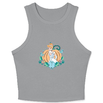 Discover Disney Princess  Cinde Midnight Pumpkin Crop Tank Top