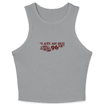 Discover The Great Outdoors John Candy Old Ol 96er 96 er steak Crop Tank Top