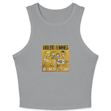 Discover Violent Femmes Crop Tank Top