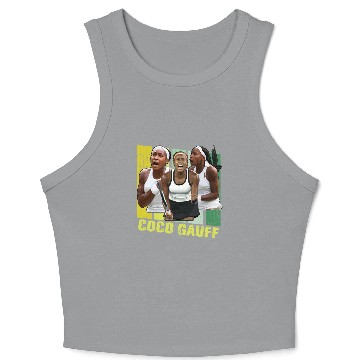 Discover Coco Gauff  Classic Crop Tank Top