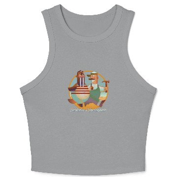 Discover The Walrus & The Carpenter Crop Tank Top