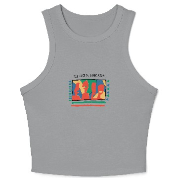 Discover Talking Heads Vintage Graphic Crop Tank Top