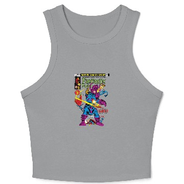 Discover Battle of Galactus Crop Tank Top