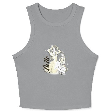 Discover Disney Princess - Belle Collage Crop Tank Top