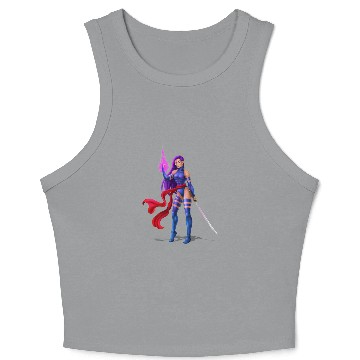 Discover Psylocke Crop Tank Top