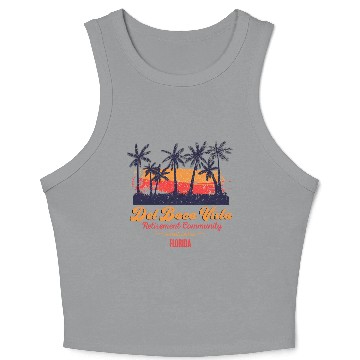 Discover Del Boca Vista Crop Tank Top