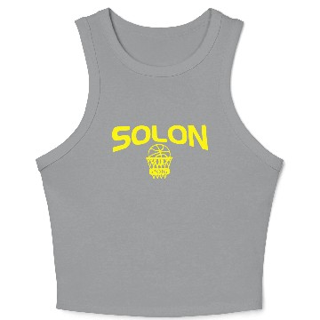 Discover Solon Ohio High School Basketball 2016 Crop Tank Top