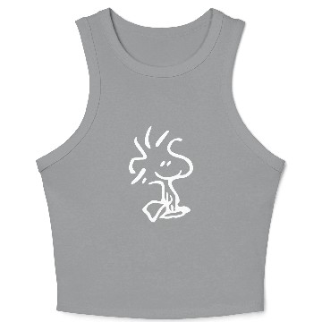 Discover Woodstock Crop Tank Top