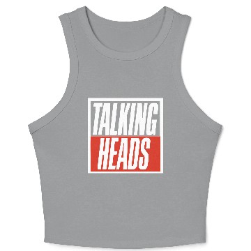 Discover Talking Heads Crop Tank Top